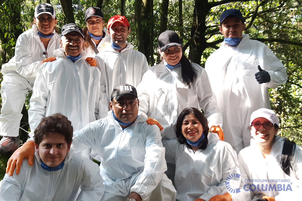 Práctica multidisciplinaria de Criminalística en campo