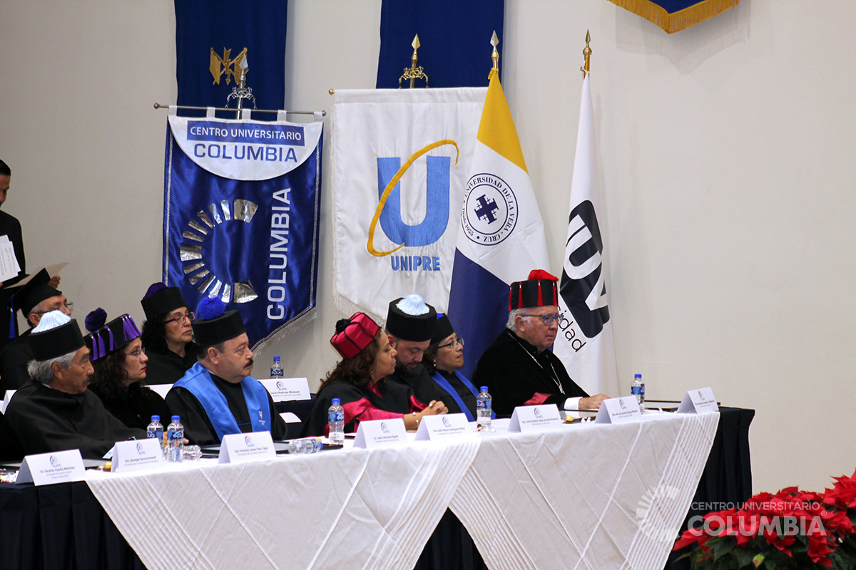 ENTREGA DE RECONOCIMIENTO POR LOS 65 AÑOS DEL CENTRO UNIVERSITARIO COLUMBIA DE PARTE DE LA ALIANZA PARA LA EDUCACIÓN SUPERIOR (ALPES) - XXI PREMIO A LA EXCELENCIA ESTUDIANTIL Y ACADÉMICA